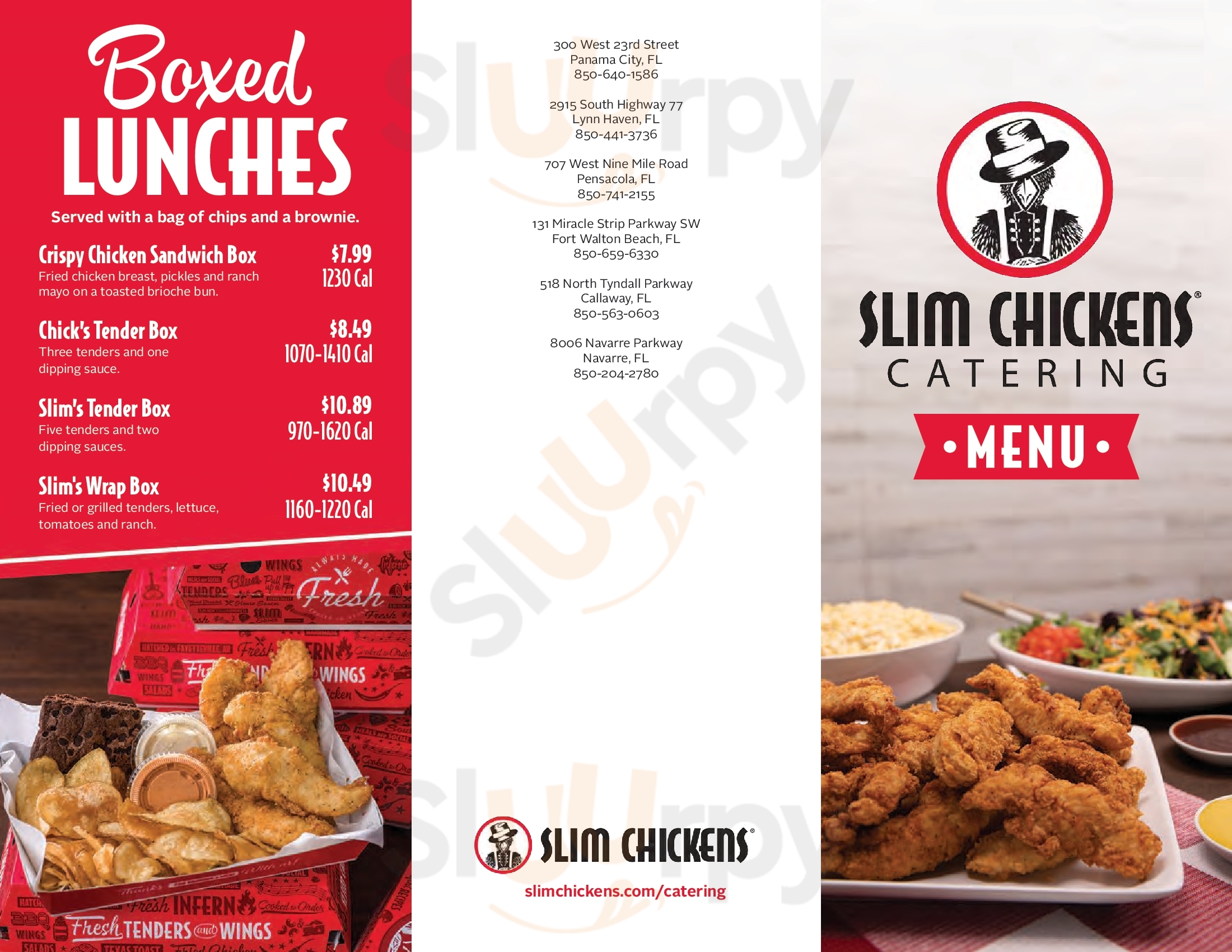 Slim Chickens Panama City Menu - 1