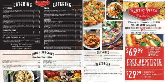 Rustic Pizza And Pasteria