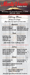 Monte Vesuvio Italian Grill