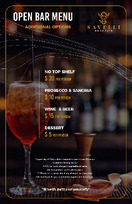 Savelli Restaurant And Bar menu