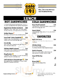 Cafe 191