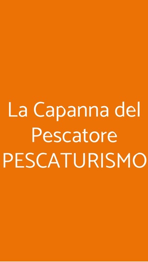 La Capanna Del Pescatore, Montefiascone