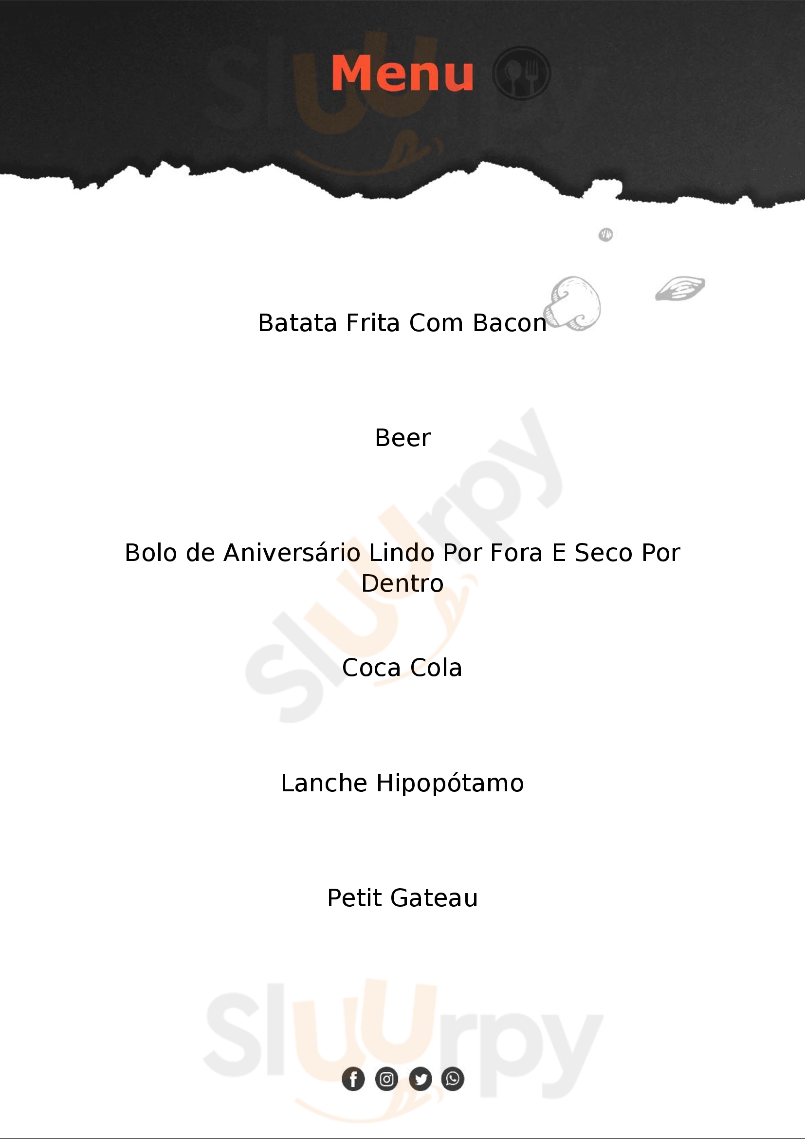 Mundo Animal Lanchonete Temática - Mooca São Paulo Menu - 1