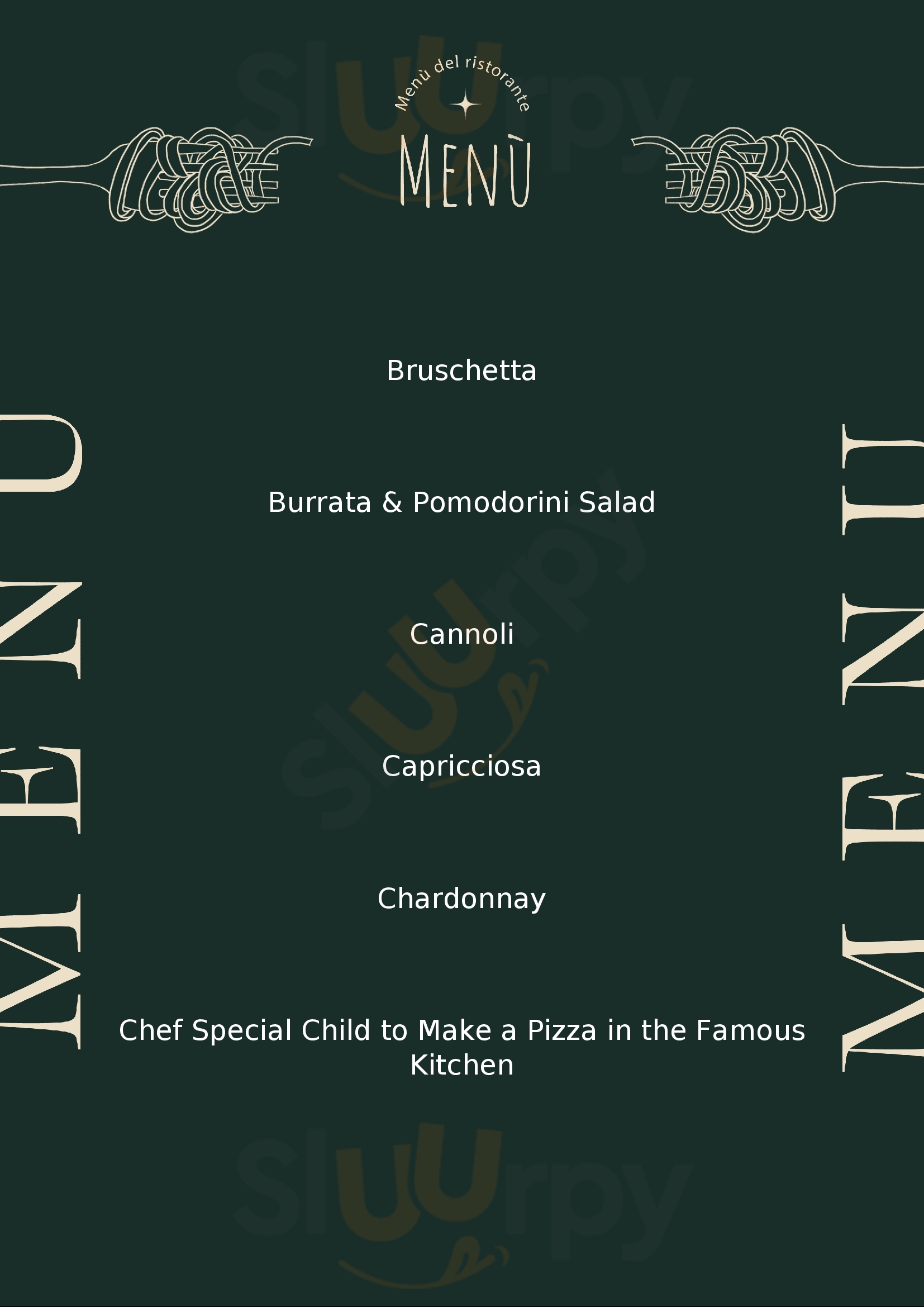 Bocca Bocca London Menu - 1