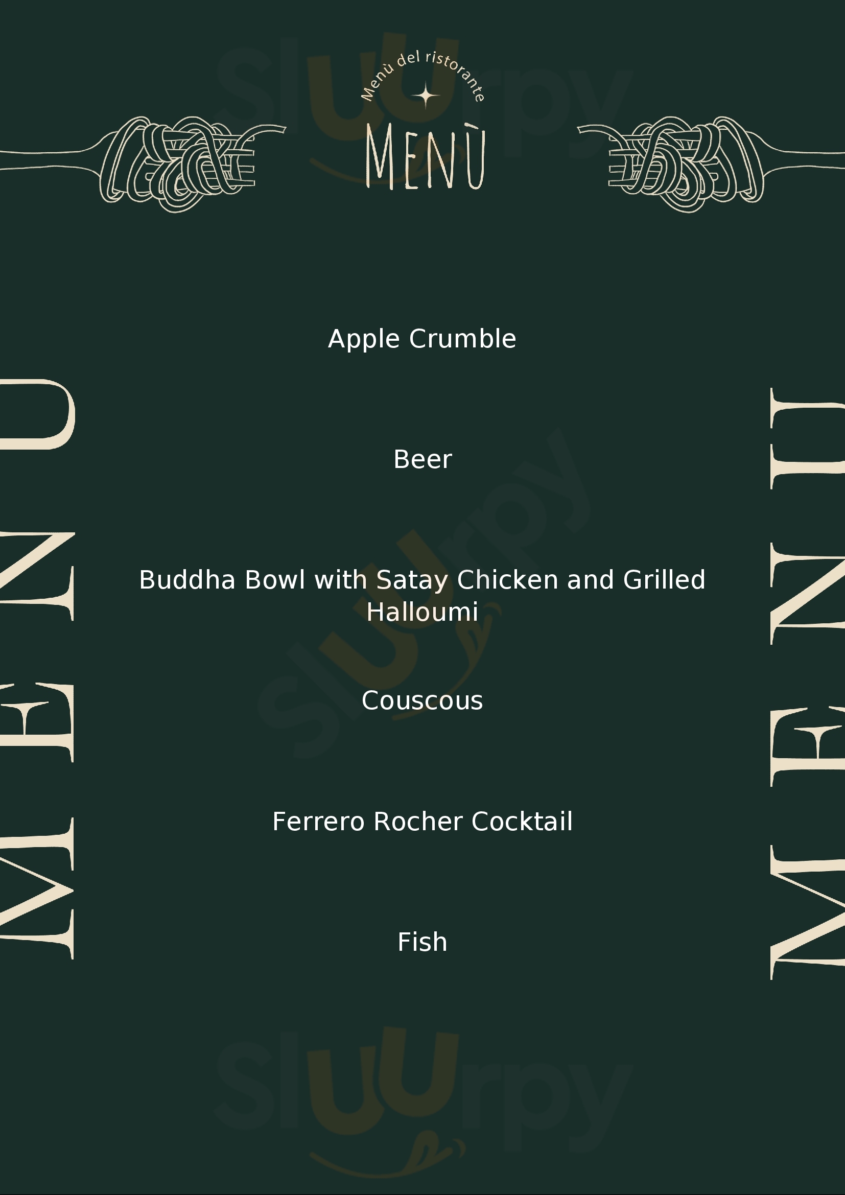 Juniper Restaurant Wigan Menu - 1