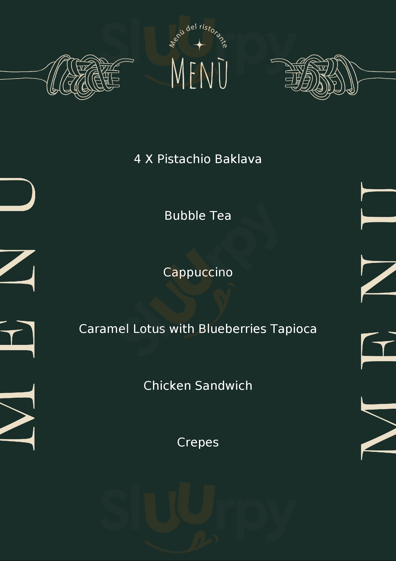 Tiam London London Menu - 1