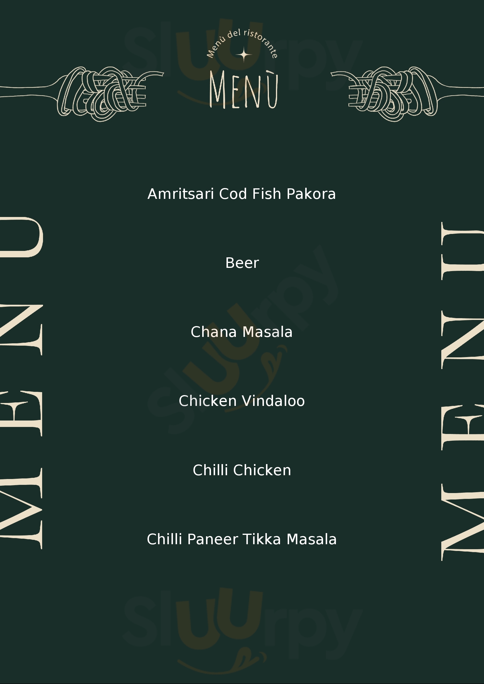 Mala Indian Kitchen & Bar London Menu - 1