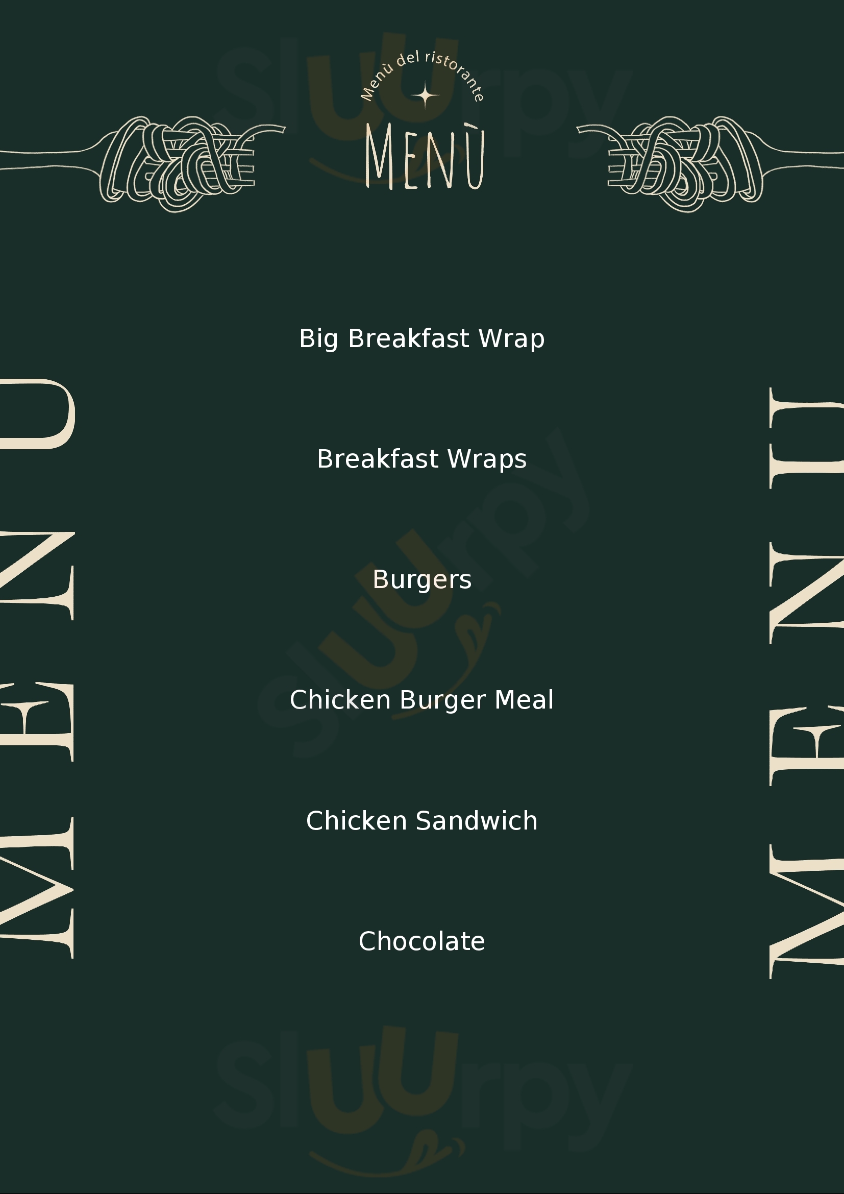 Tim Hortons Northampton Menu - 1