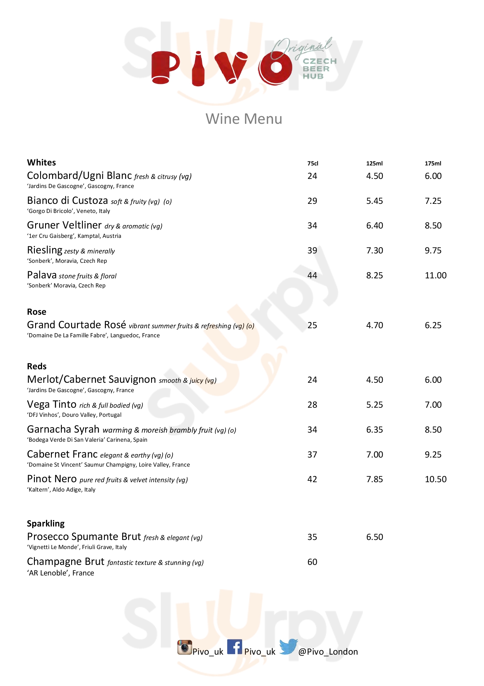 Main Menu - Pivo Hub