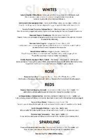 The Saigon Kitchen menu