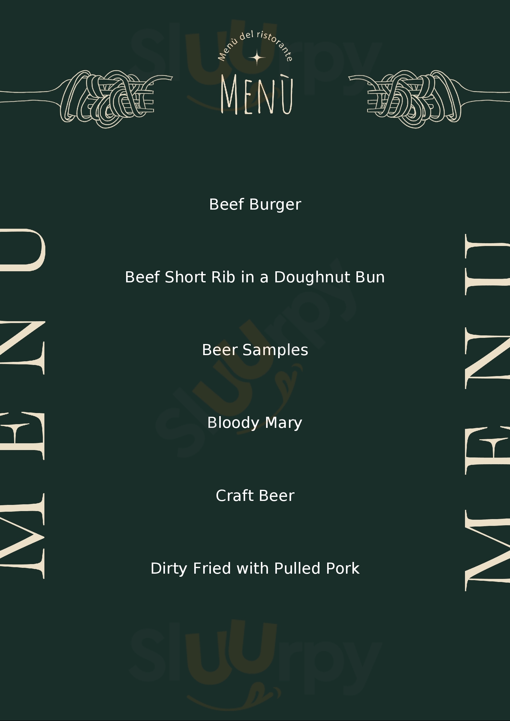 Takeaway Socials London Menu - 1