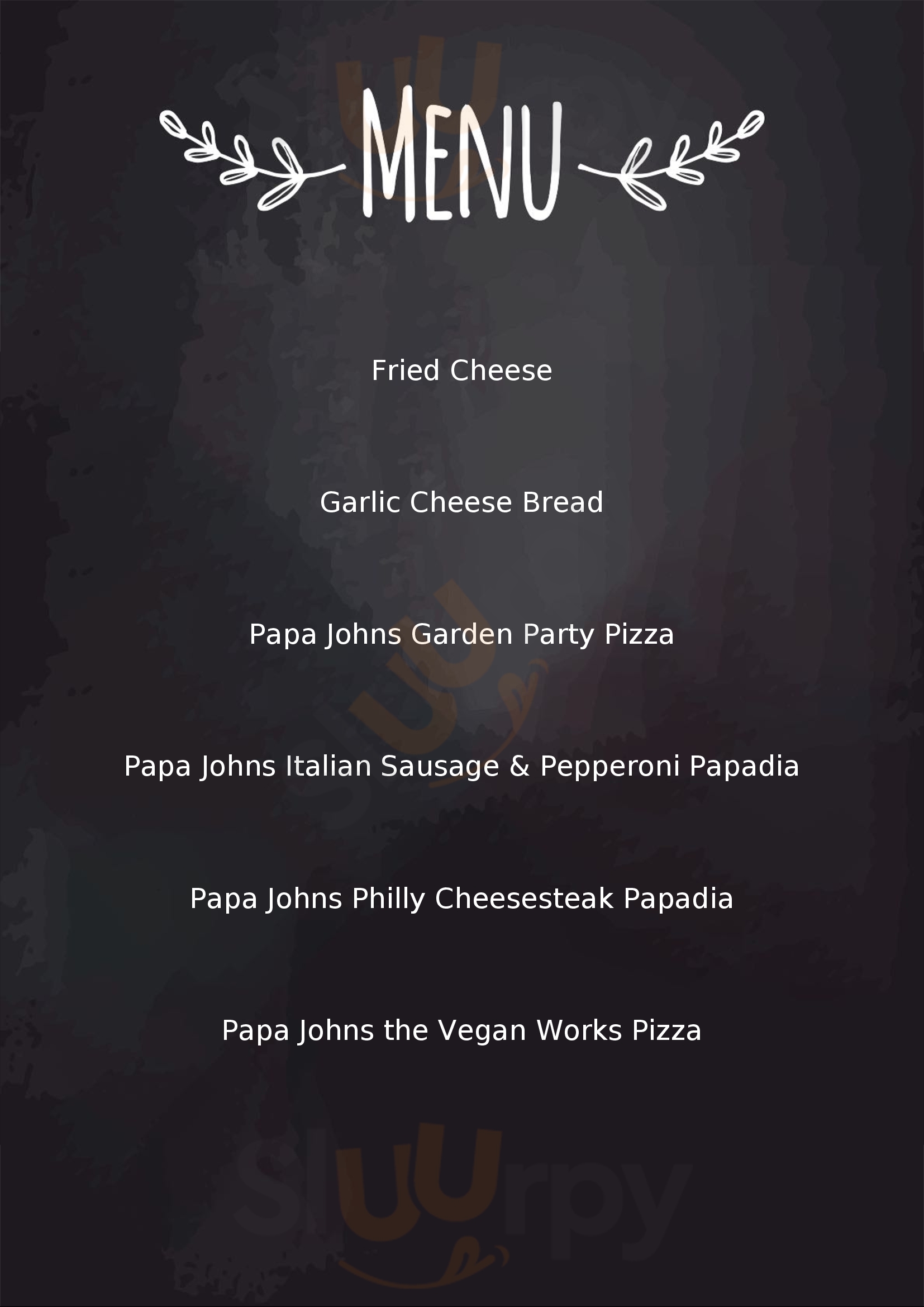 Papa Johns Pizza Egham Menu - 1