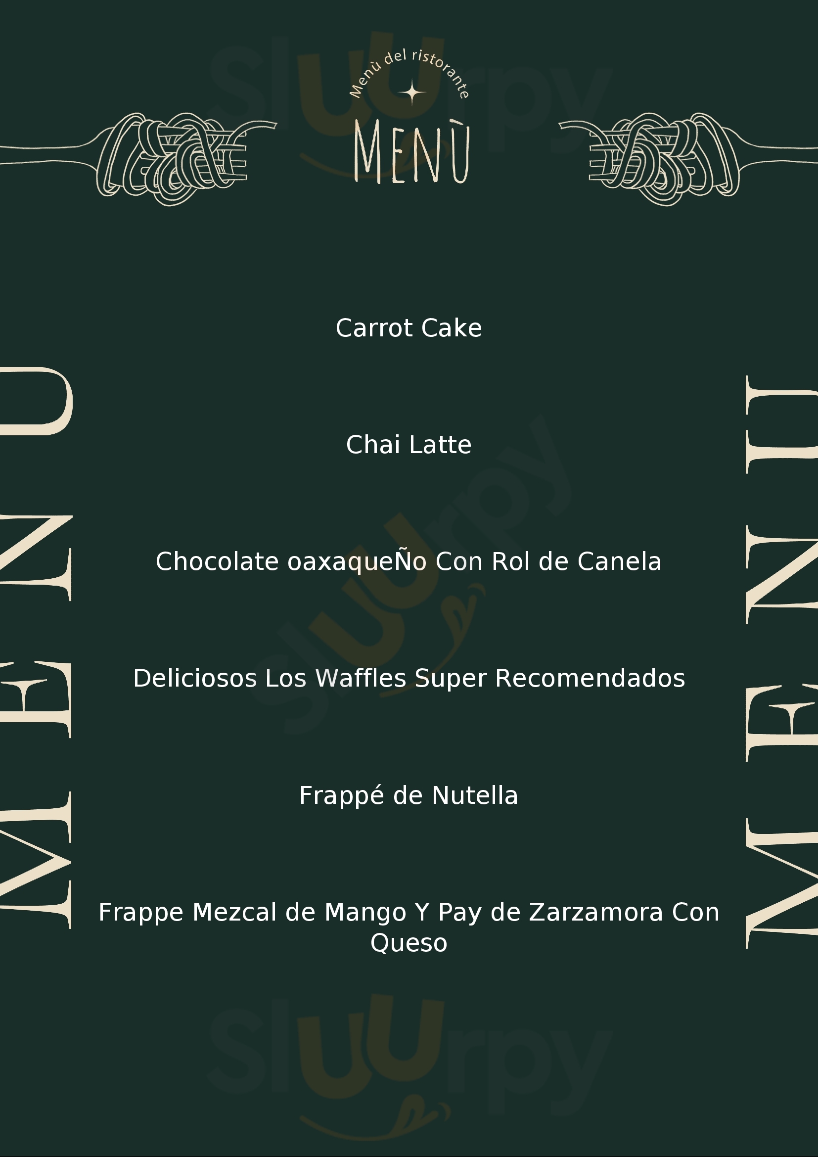 Café Paraíso Huatulco Menu - 1