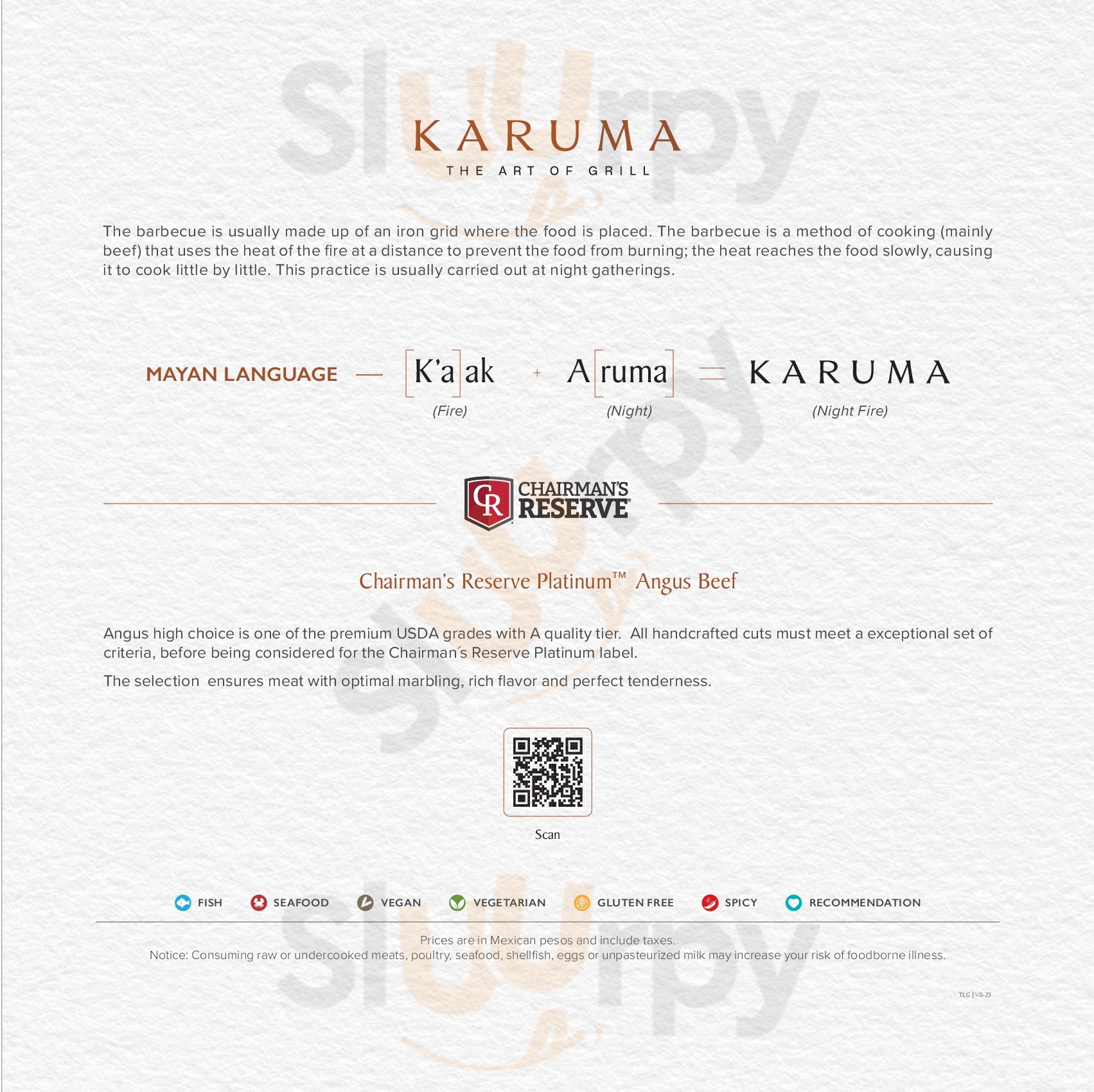Karuma The Art Of Grill Puerto Vallarta Menu - 1