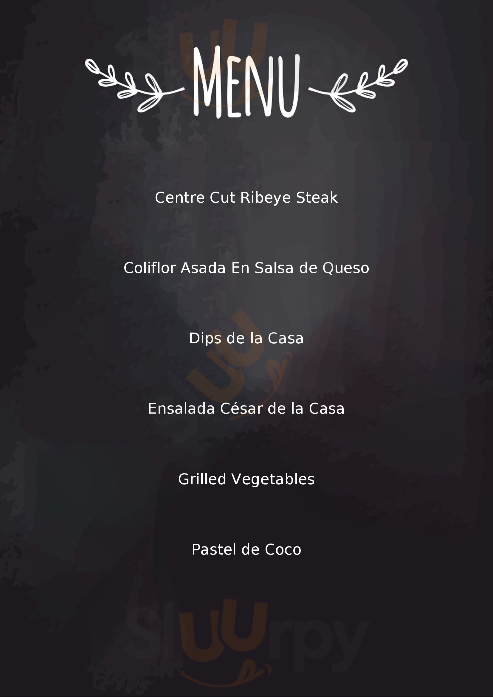 Roca Steakhouse Mérida Menu - 1