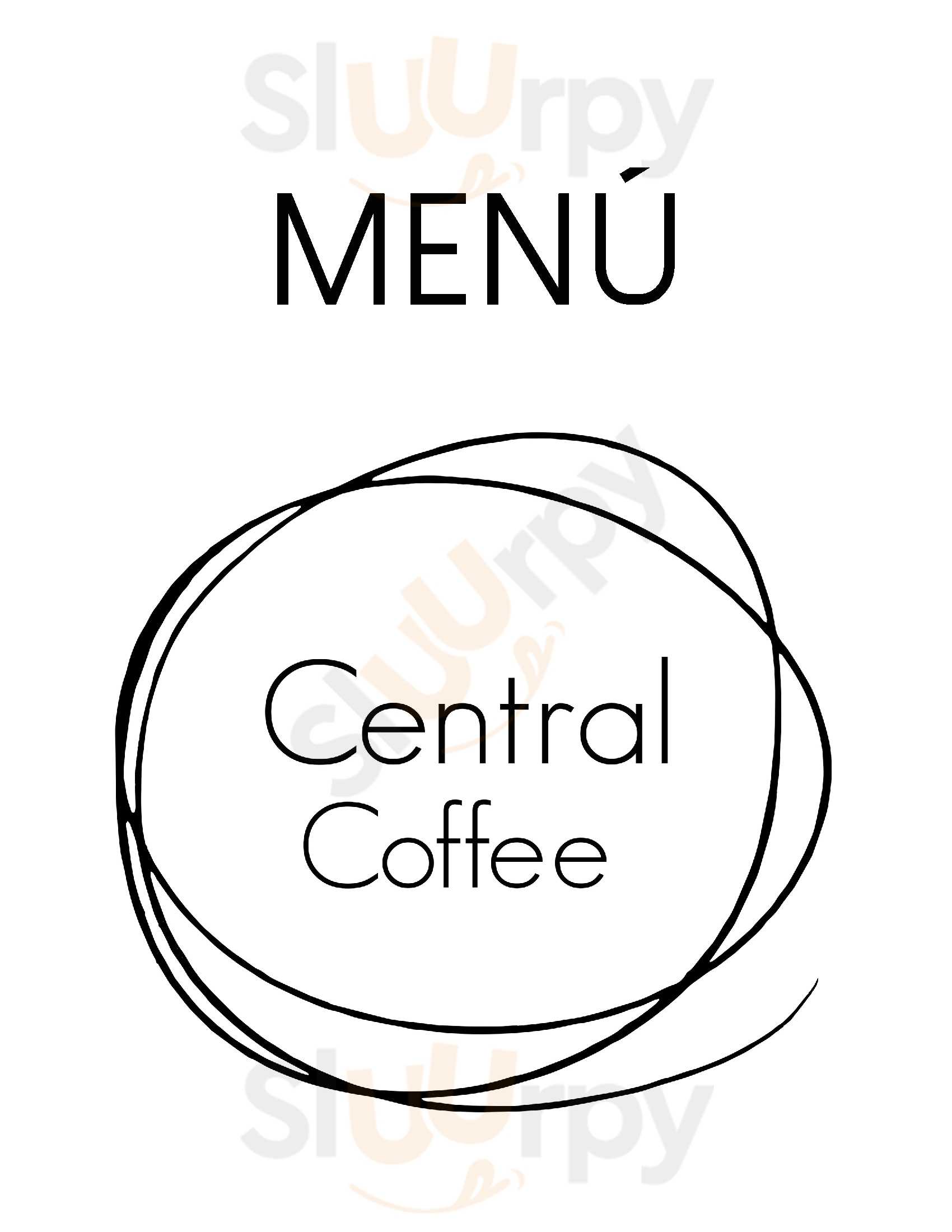Central Coffee Toluca Menu - 1