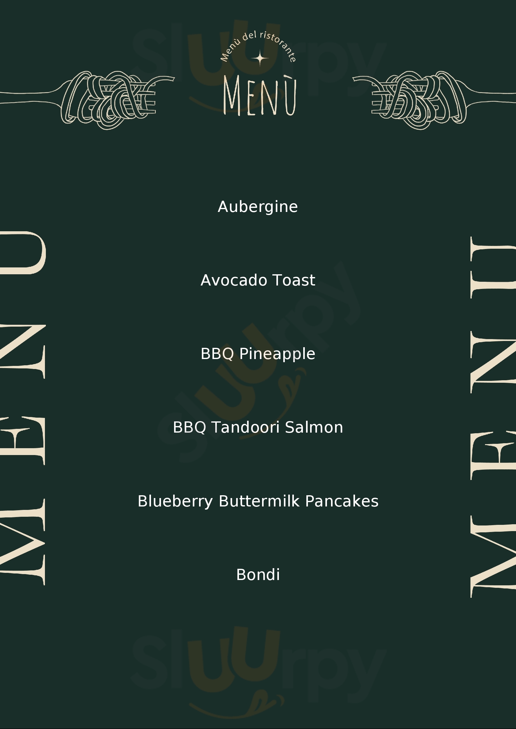 Paradise Green London Menu - 1