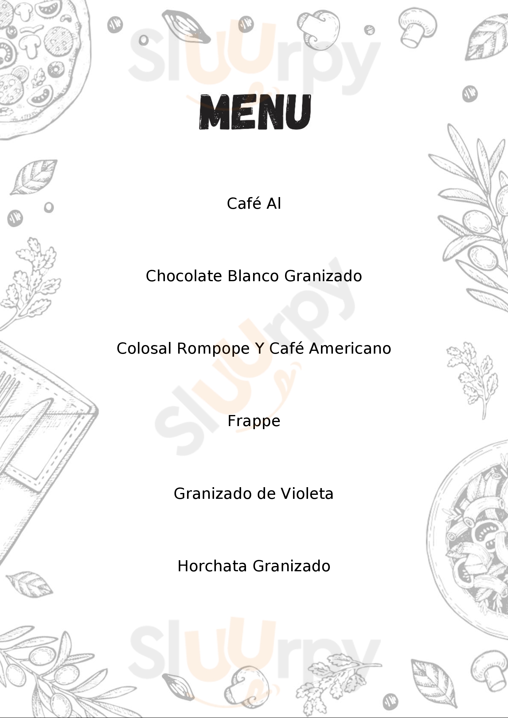 Cielito Querido Cafe Santiago de Querétaro Menu - 1