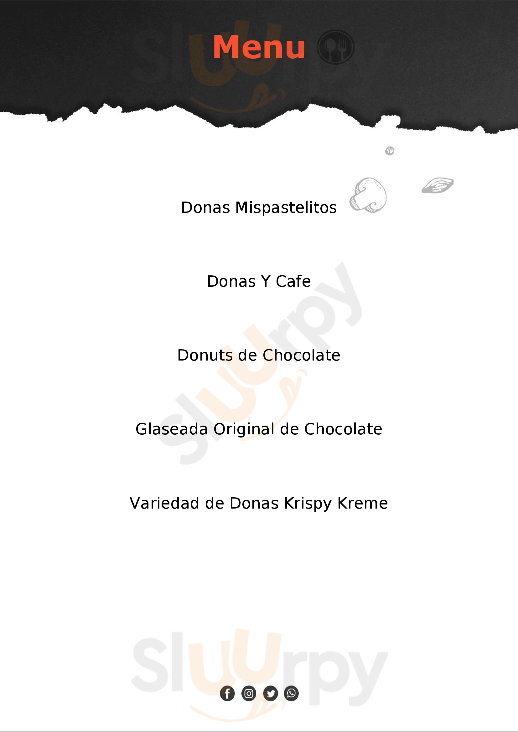 Krispy Kreme Monterrey Menu - 1