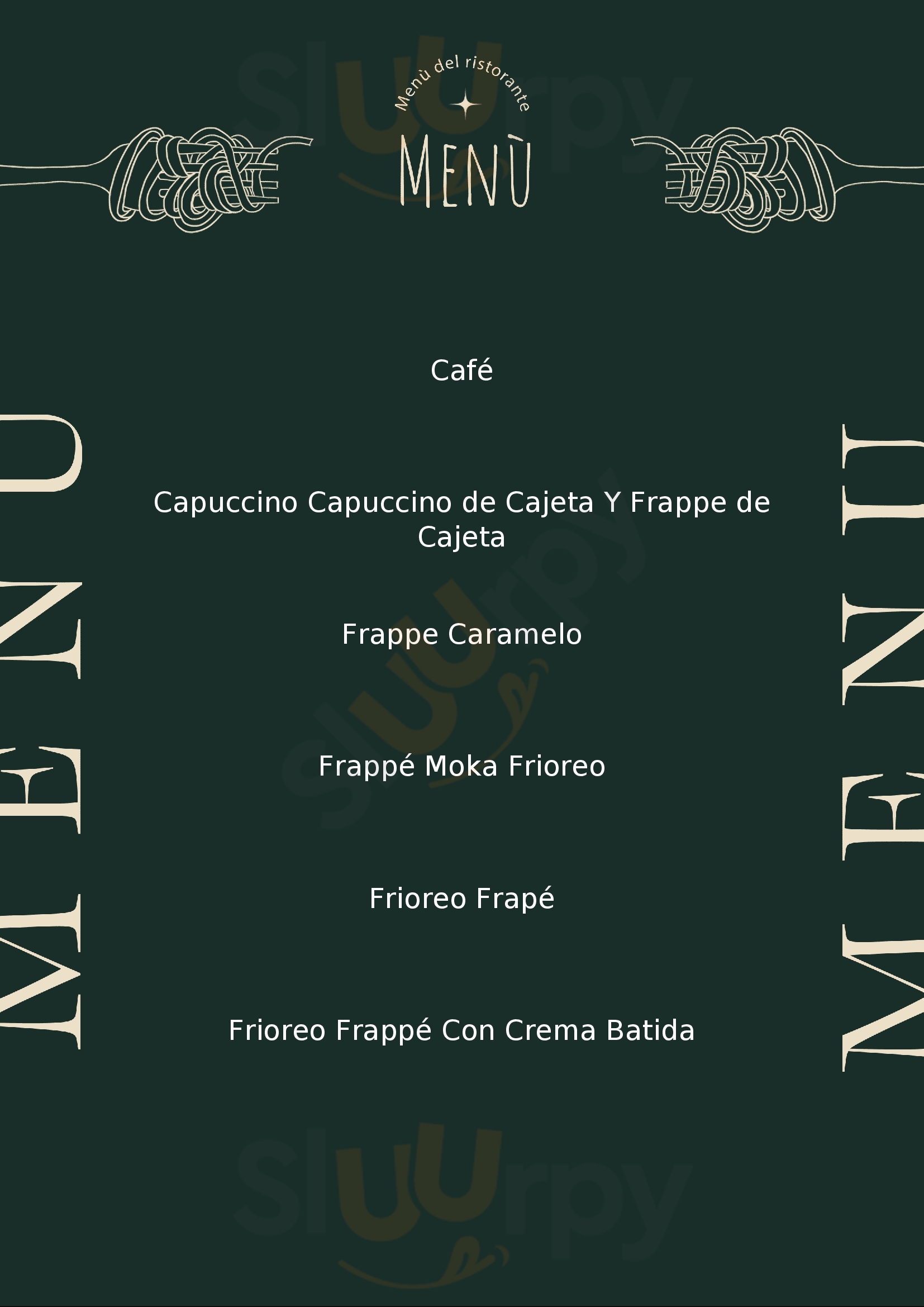 The Italian Coffee Company Ciudad de México Menu - 1