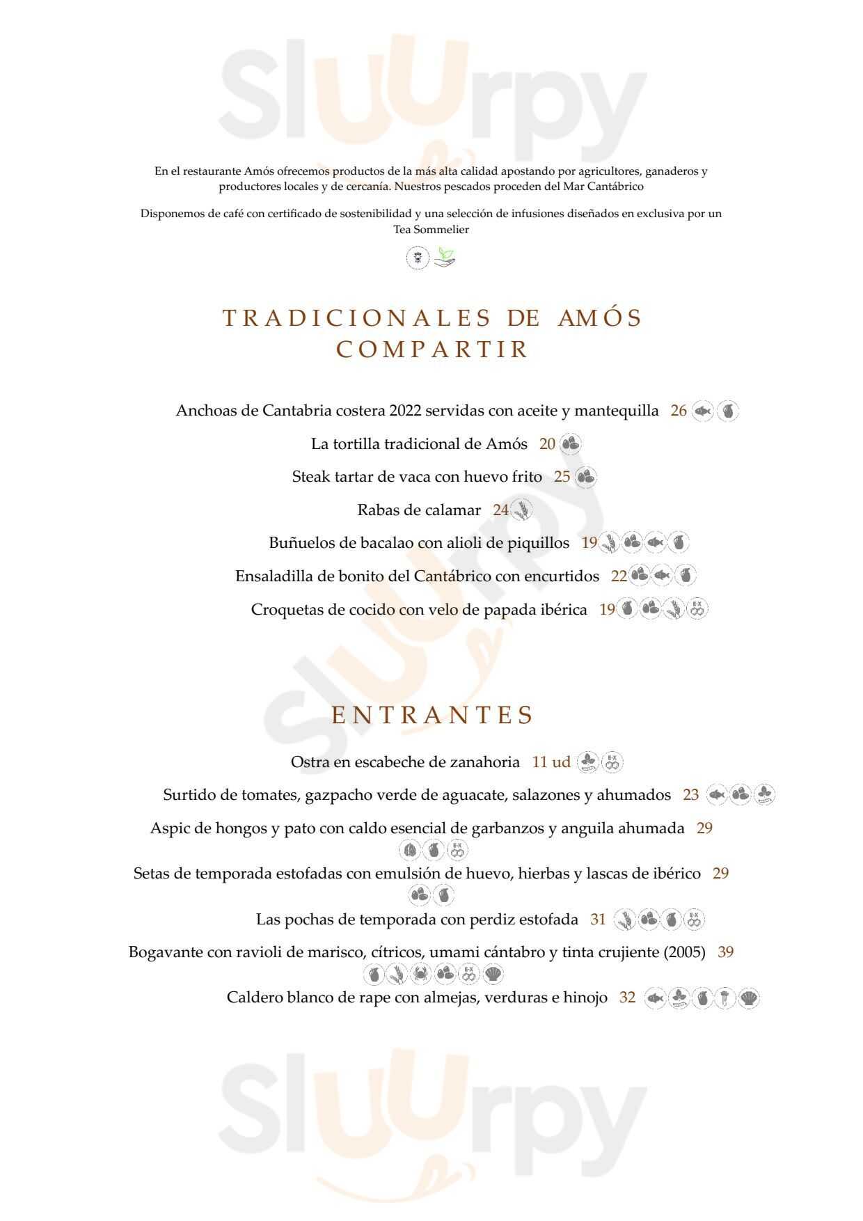 Amós Madrid Menu - 1