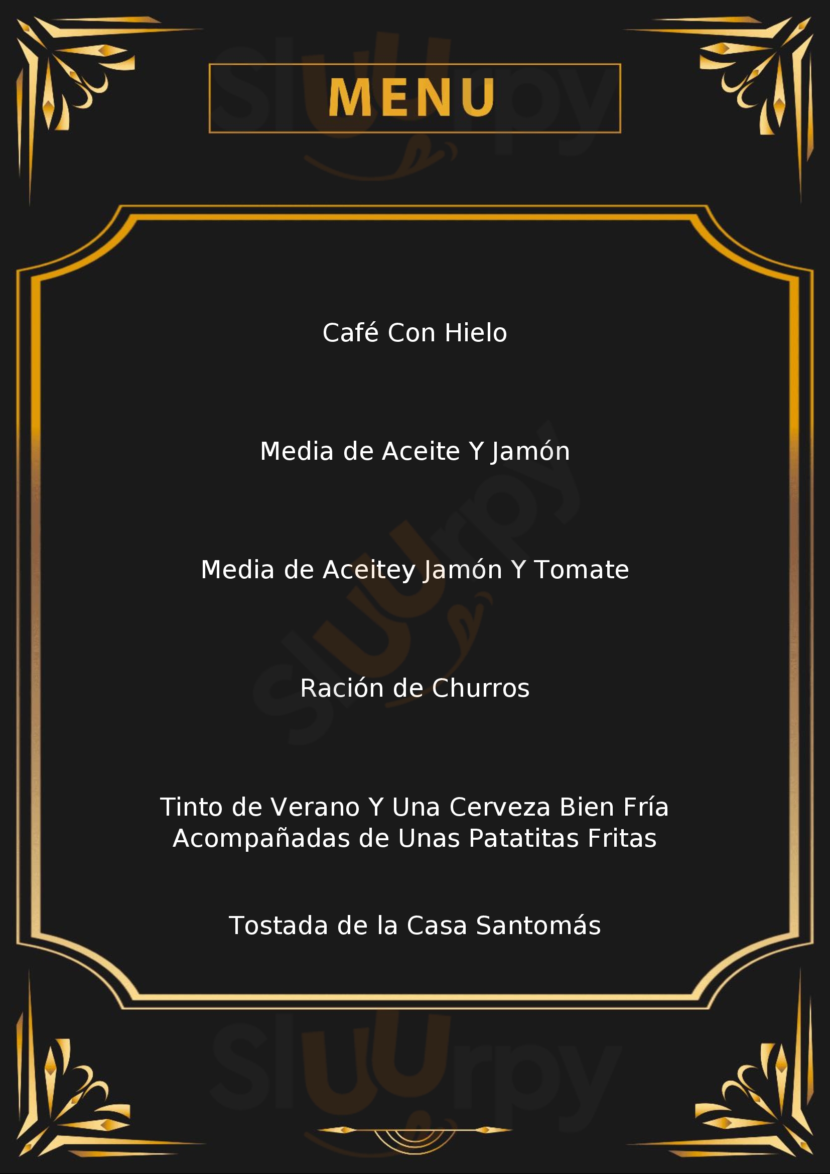 Santomás Ciudad Expo Sevilla Menu - 1