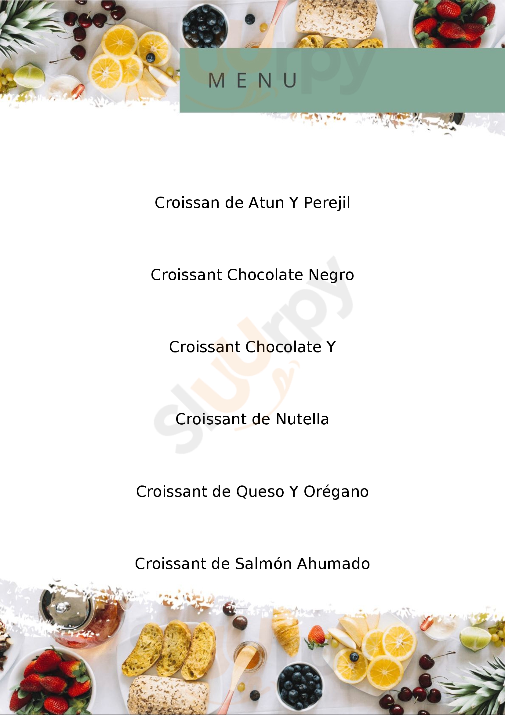 O Melhor Croissant Da Minha Rua - Málaga Málaga Menu - 1