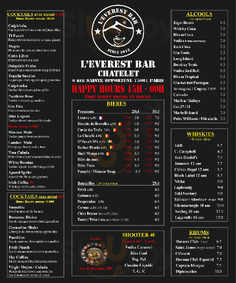 L'everest Bar, Paris