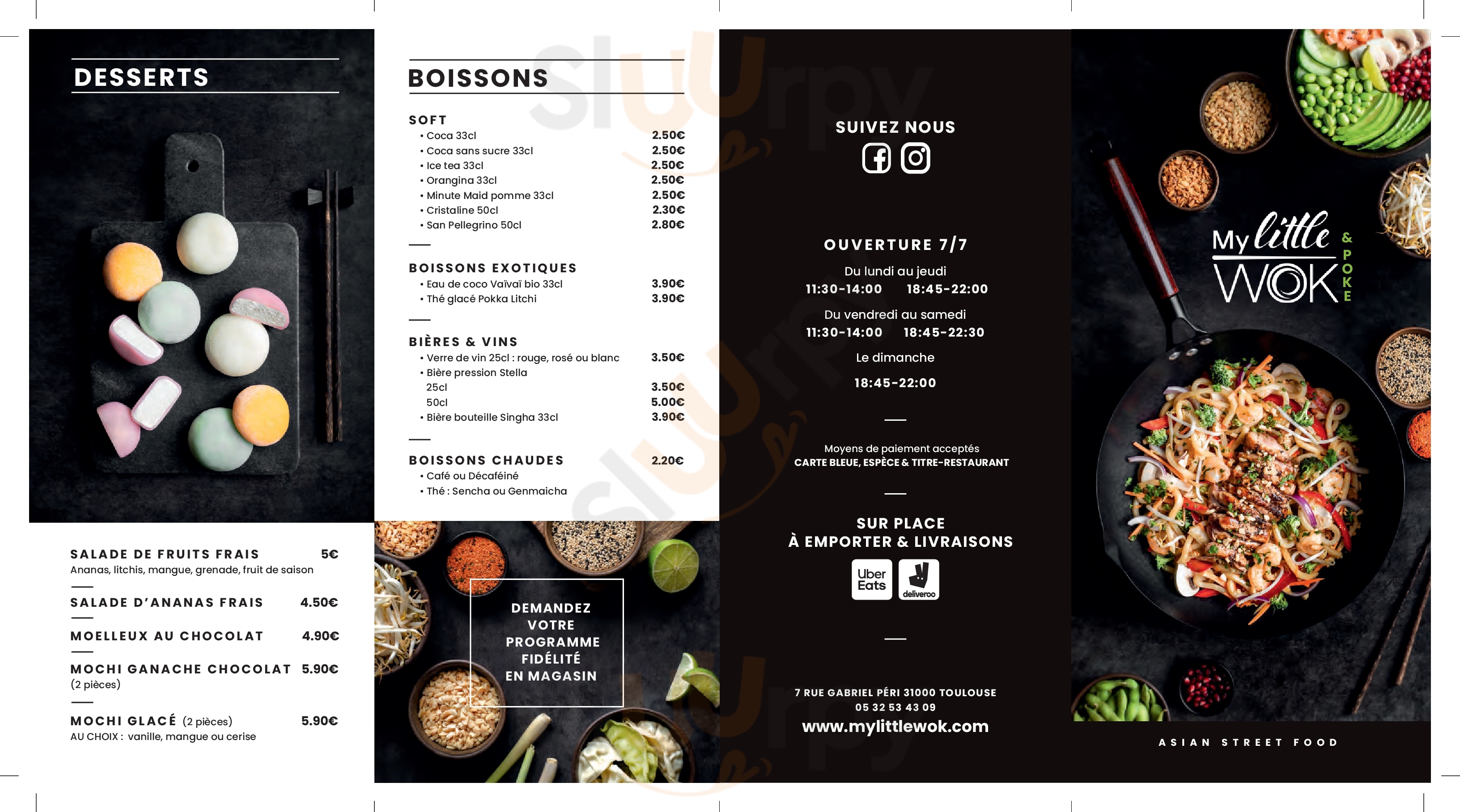 My Little Wok Toulouse Menu - 1