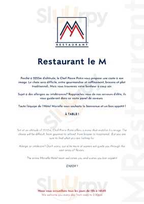 Le M Restaurant, Val Thorens