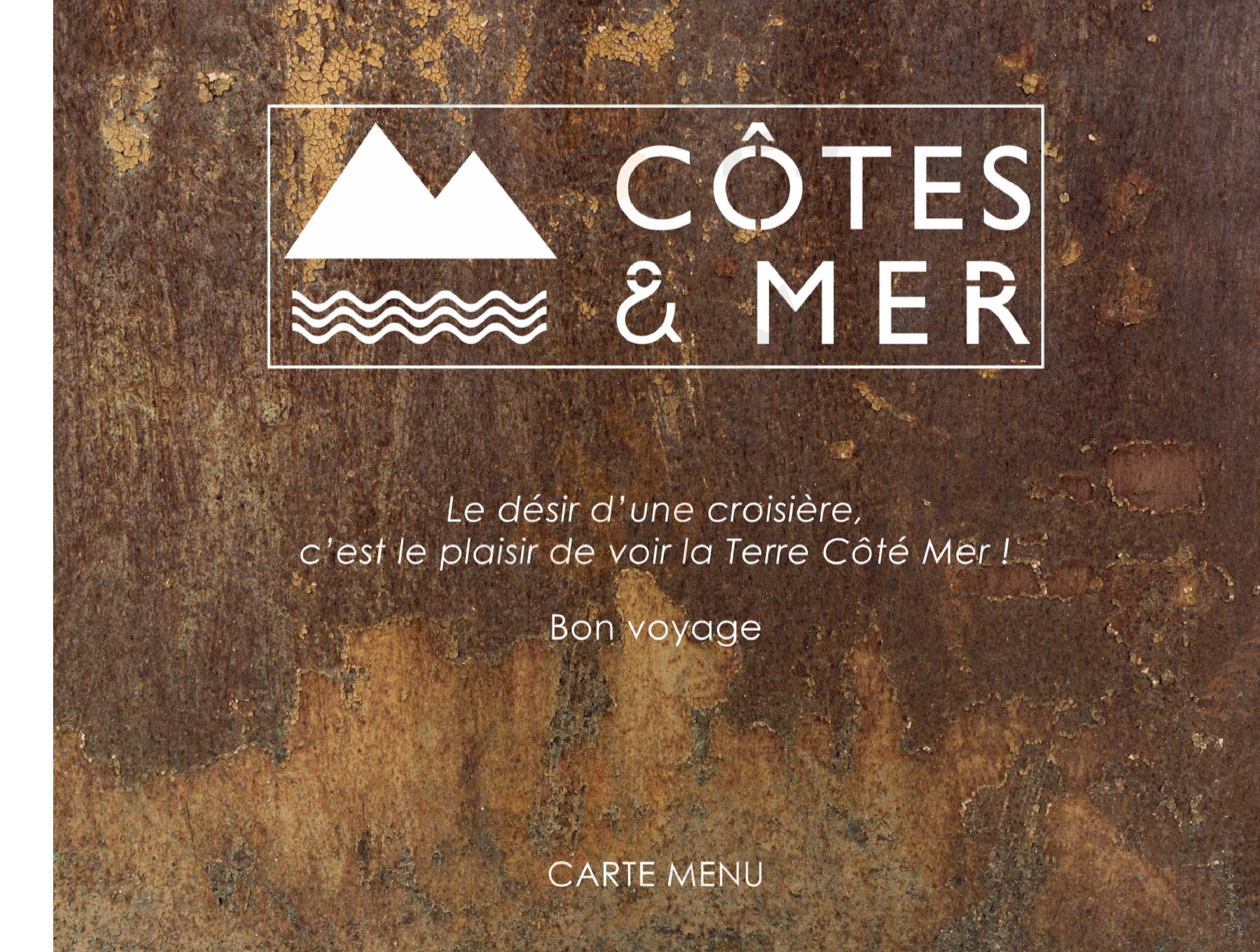 Côtes & Mer Bayonne Menu - 1