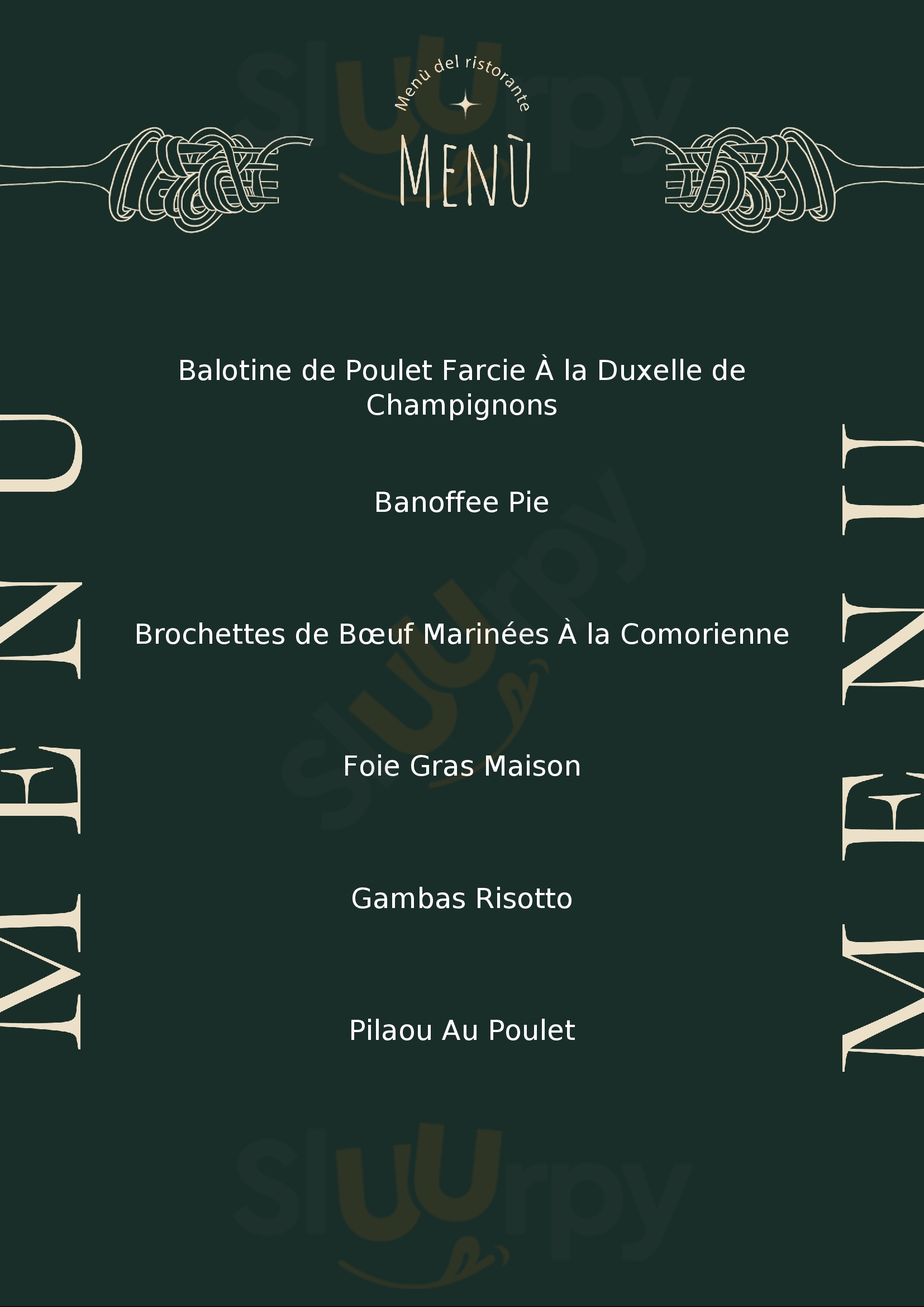 Ô Deux Ladha Marseille Menu - 1