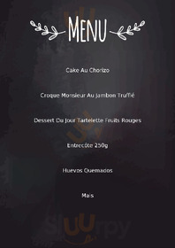 Les Munitionnettes menu