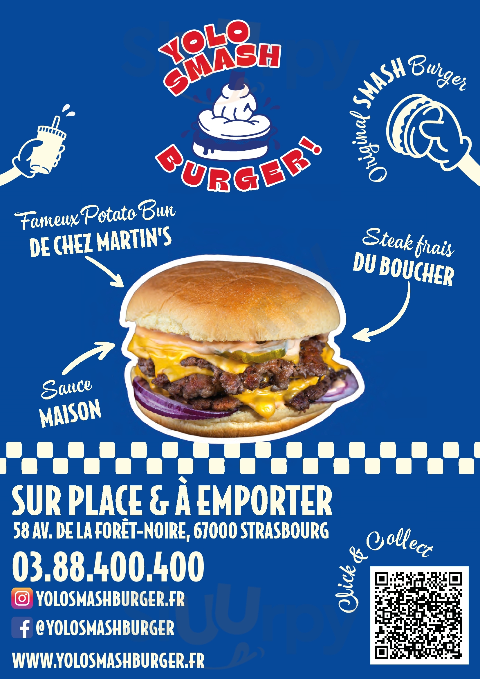 Yolo Smash Burger Strasbourg Menu - 1