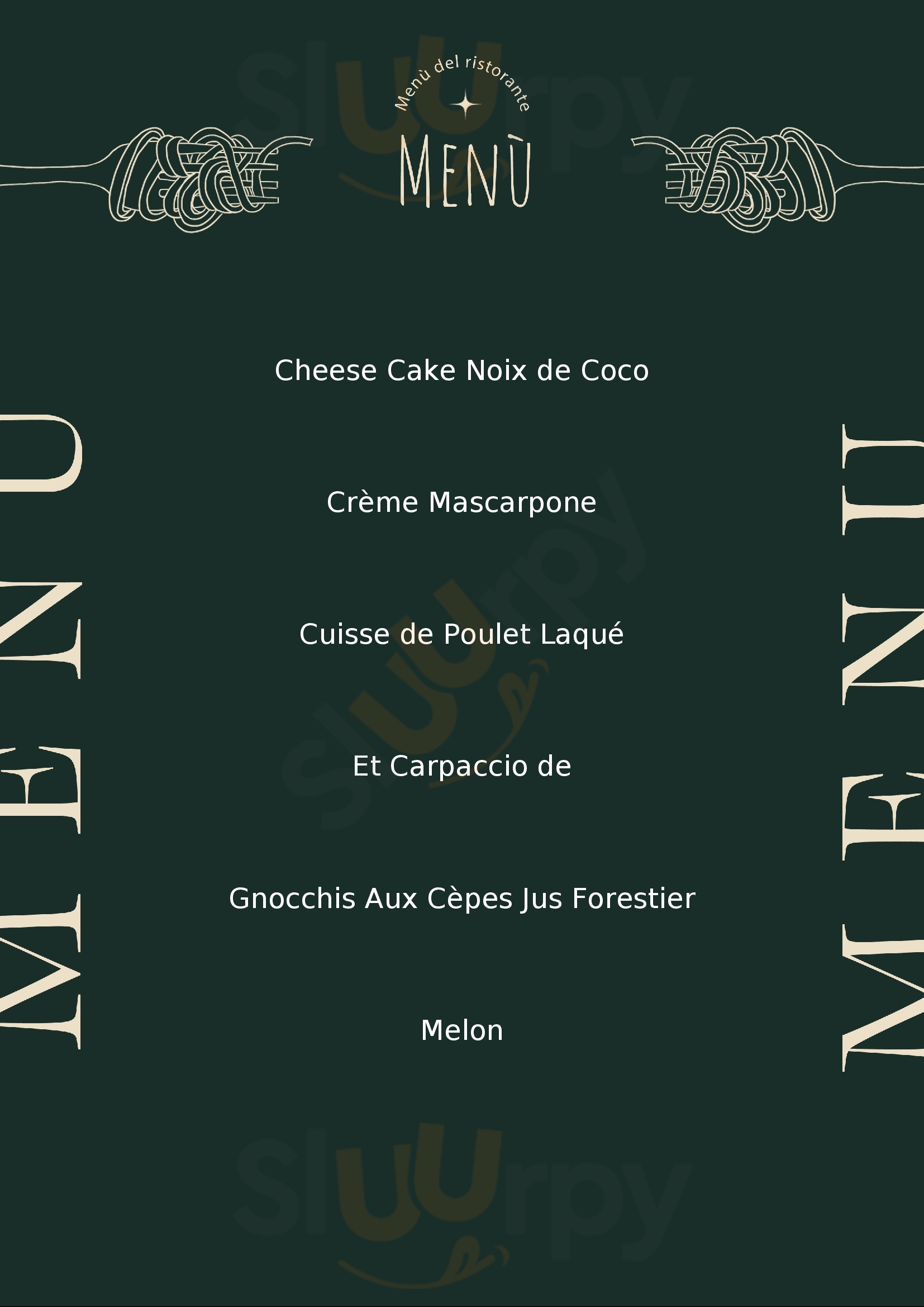 Ouistiti Paris Paris Menu - 1