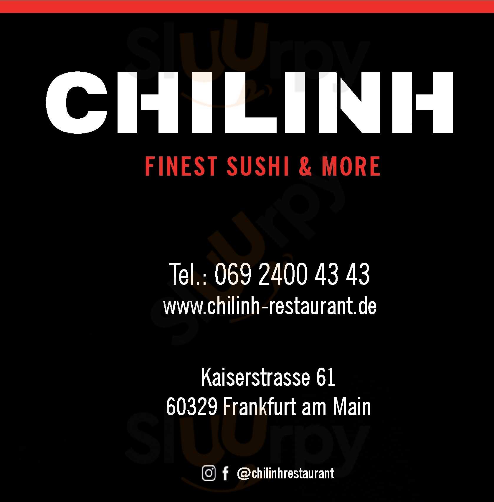 Chilinh Restaurant Frankfurt am Main Menu - 1