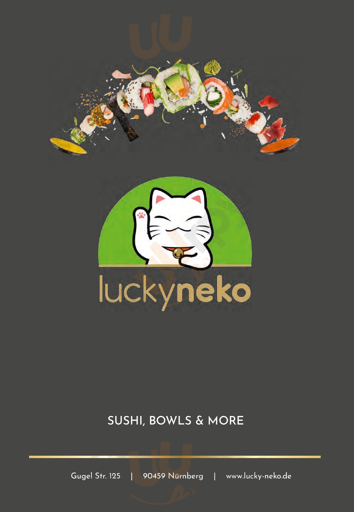 Lucky Neko - Sushi, Bowls & More Nürnberg Menu - 1