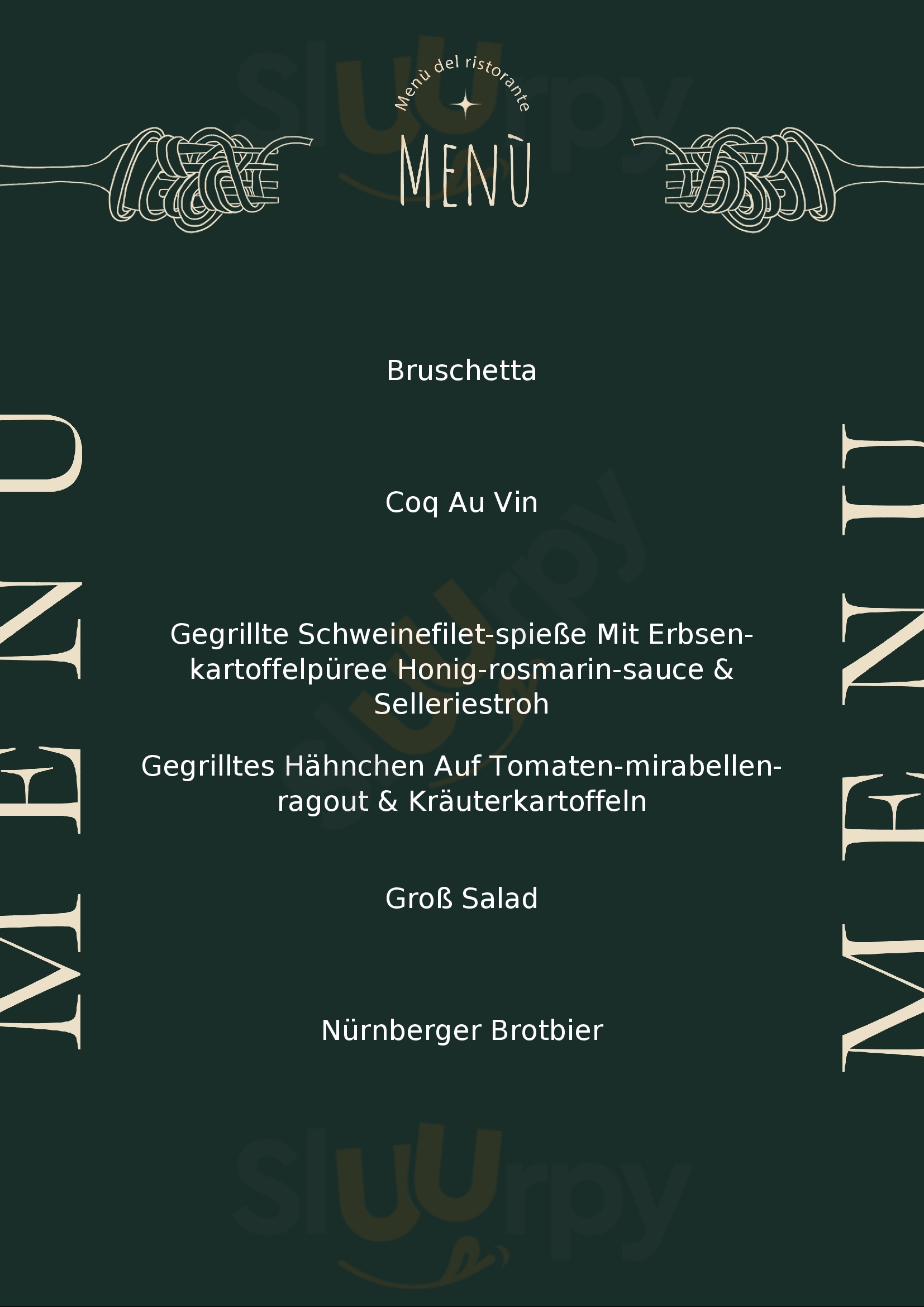 Brasserie Simone Nürnberg Menu - 1