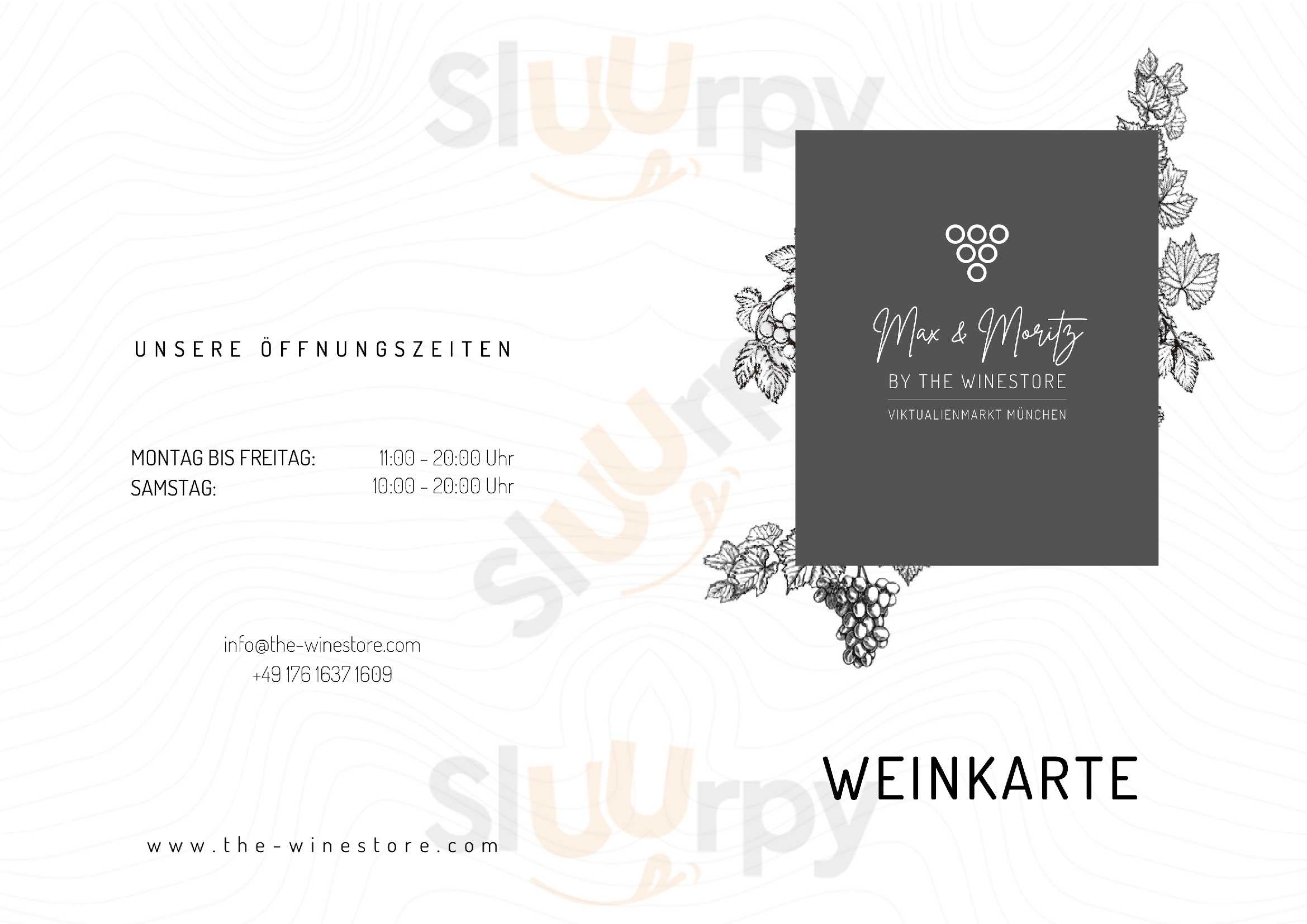 Max & Moritz Wine Bar München Menu - 1
