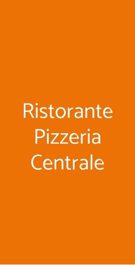 Ristorante Pizzeria Centrale, Flavon