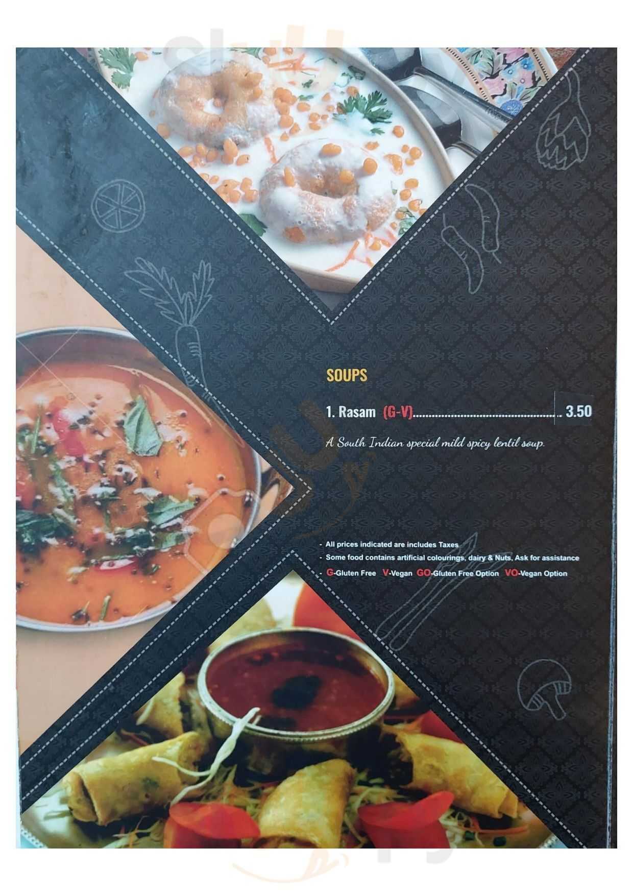 Sarvanna Bhavan Berlin Menu - 1