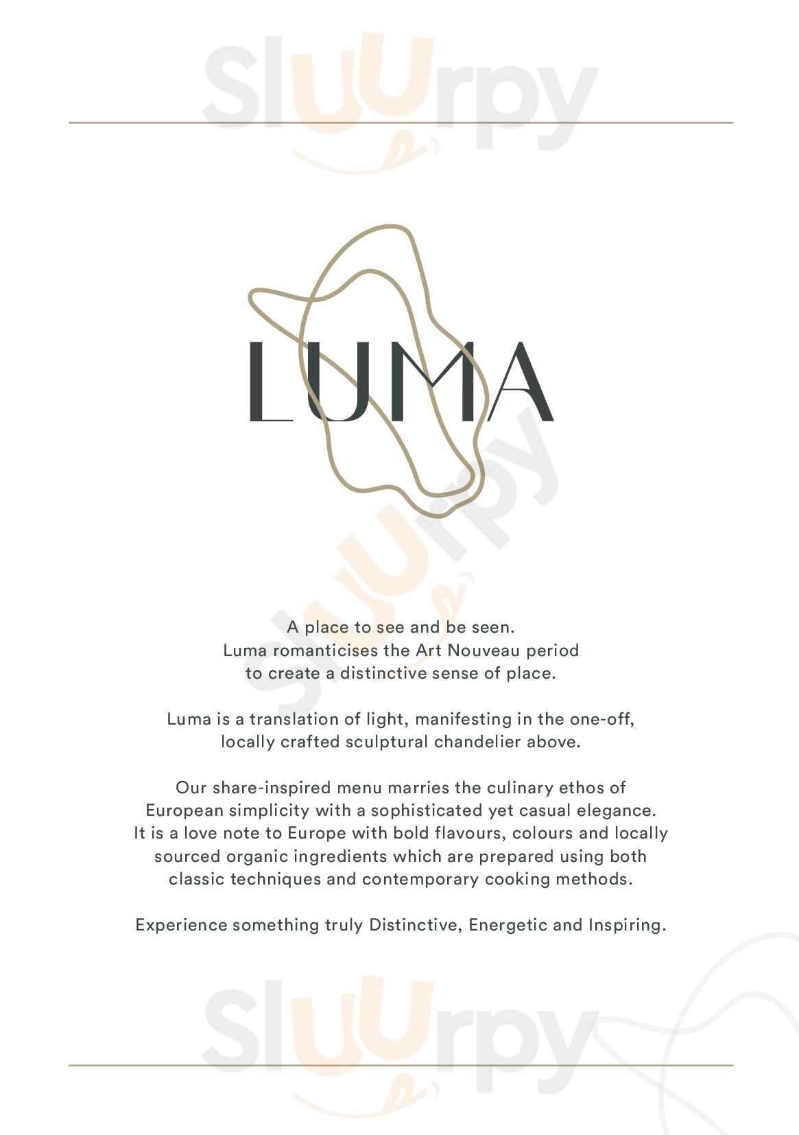 Luma Restaurant And Bar Adelaide Menu - 1