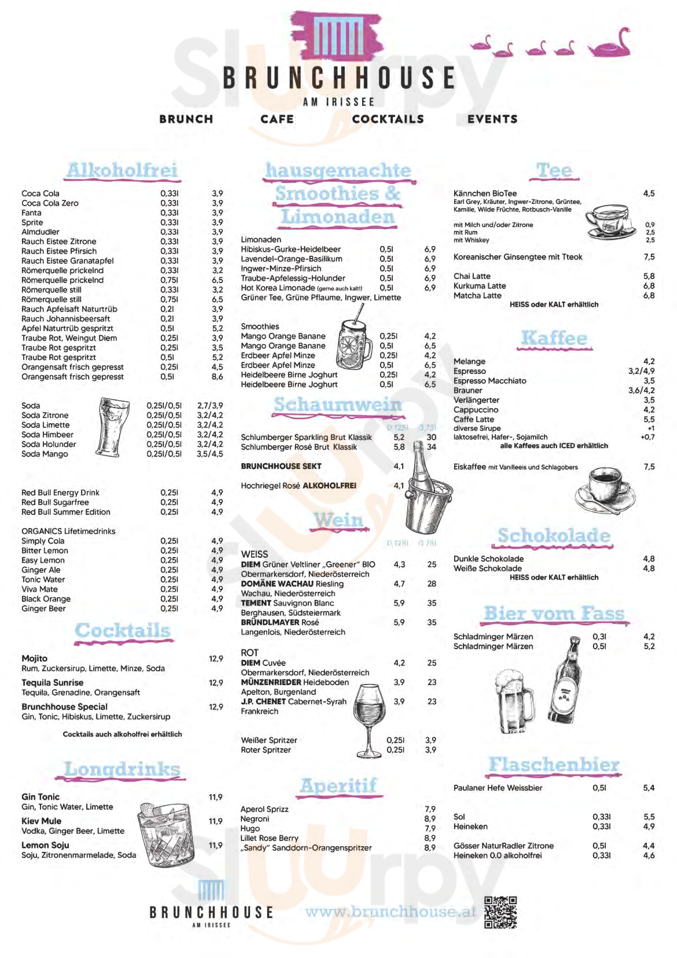 Brunchhouse Am Irissee Wien Menu - 1