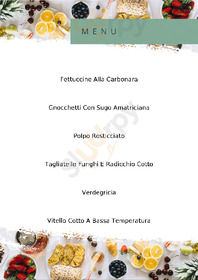 Menu Fuudies