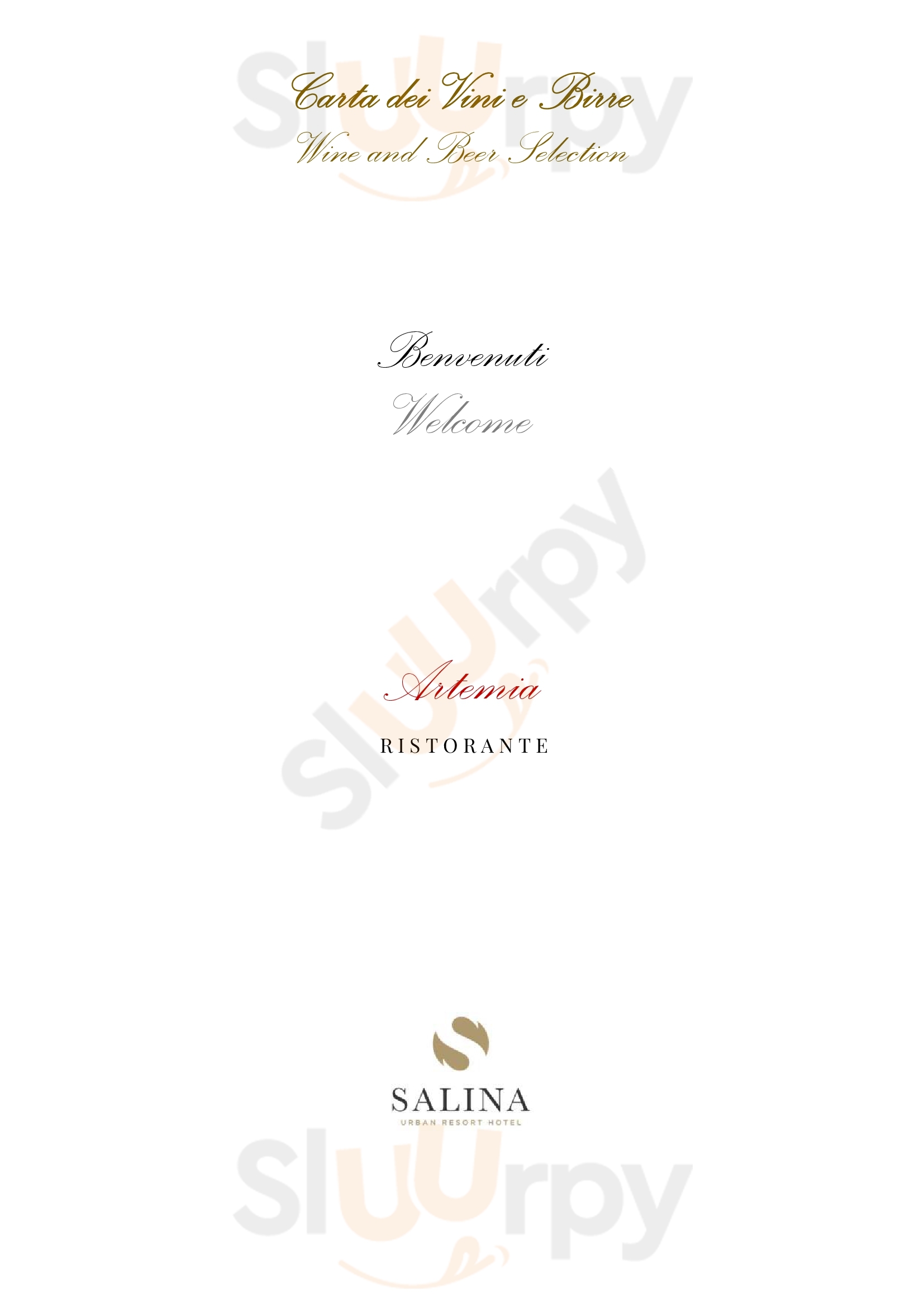 Artemia Ristorante Taranto Menu - 1