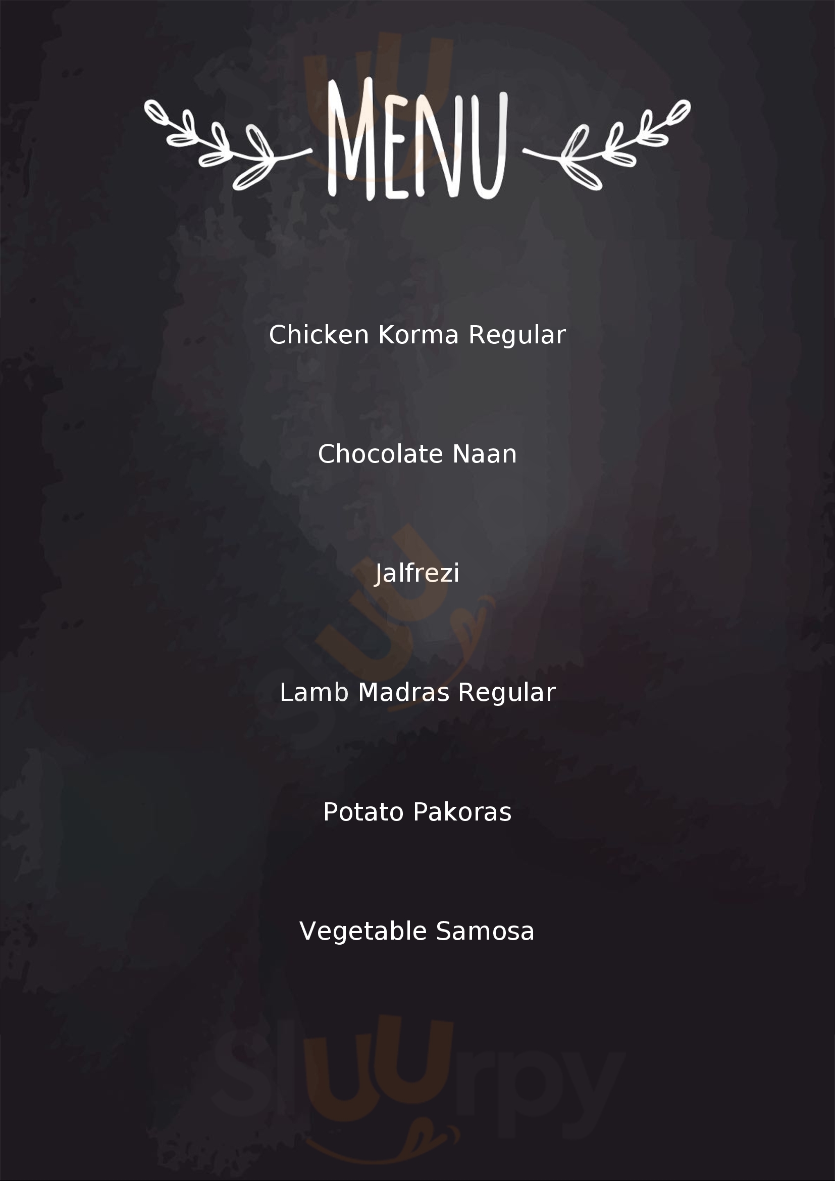 Mr India Kitchen Rakaia Menu - 1