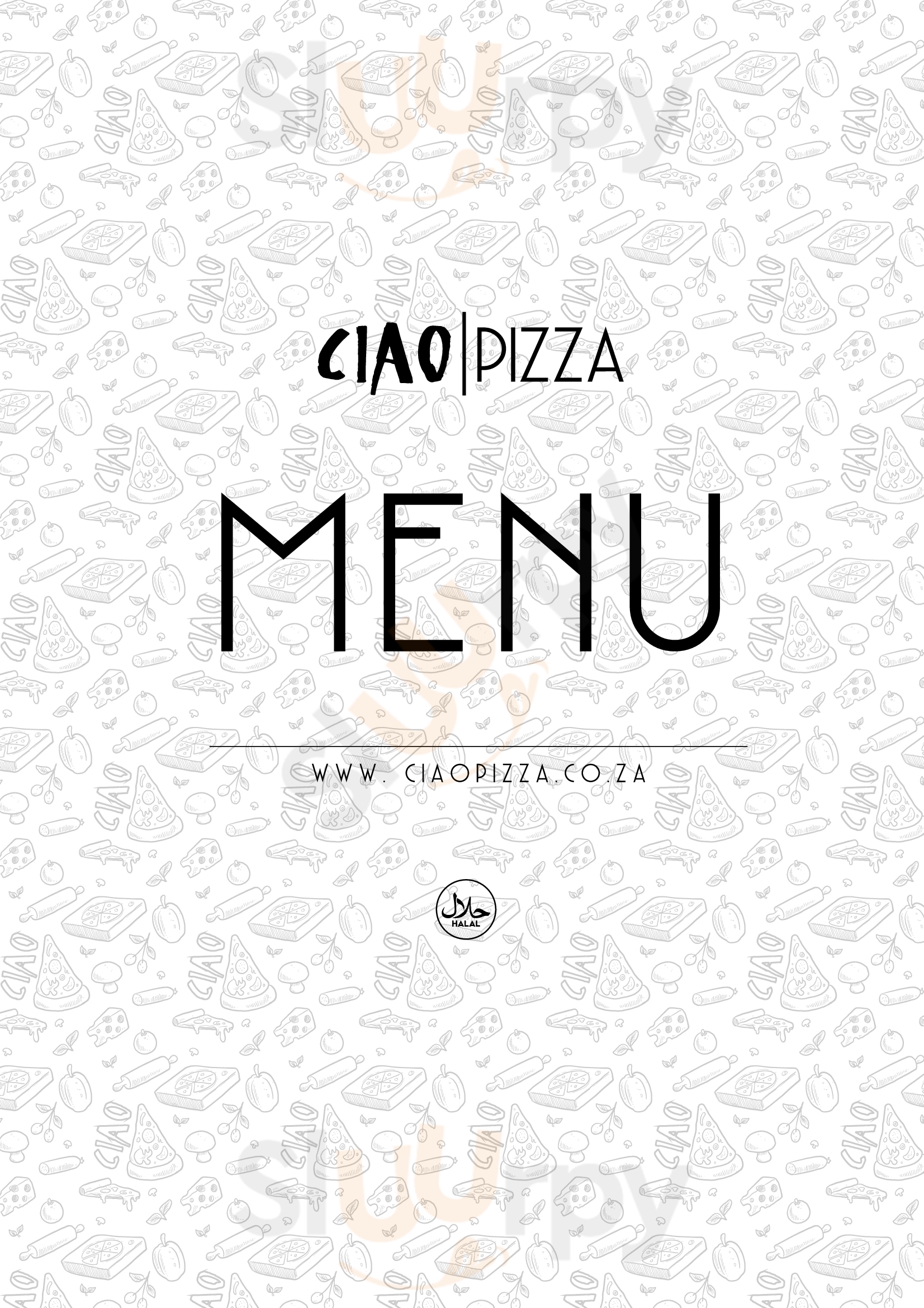 Ciao Pizza Bloubergstrand Menu - 1