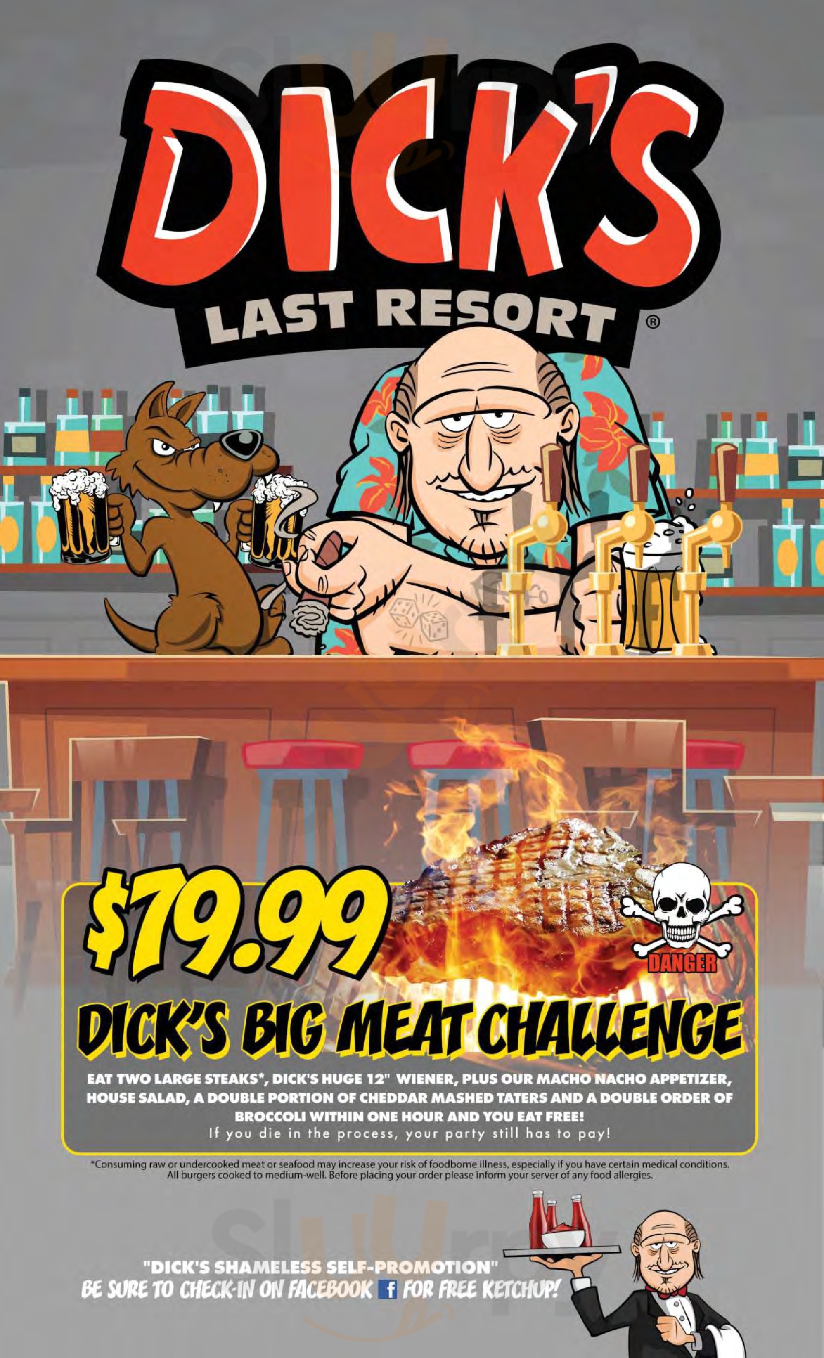 Dick's Last Resort - Las Vegas - Fremont Las Vegas Menu - 1