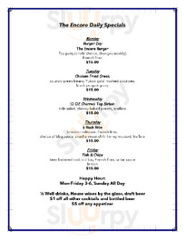 The Encore Lakeside Grill & Sky Bar, Lake Ozark
