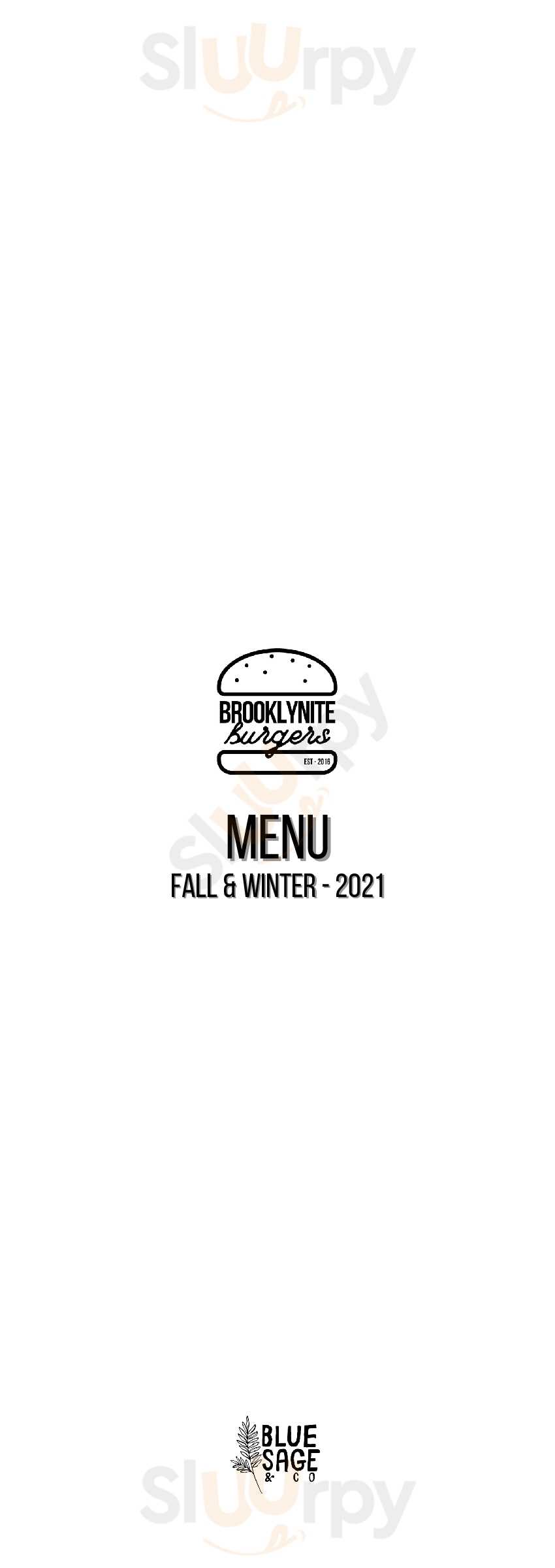 Brooklynite Burgers Brooklyn Menu - 1
